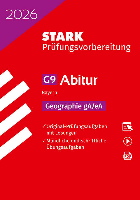 STARK Geographie gA/eA - Abitur 2026 Bayern - Prüfungsvorbereitung