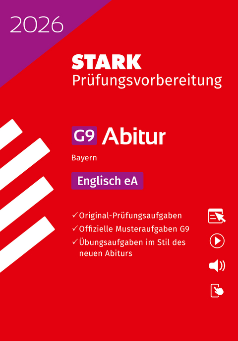 STARK Englisch eA - Abitur 2026 Bayern - Pr&uuml;fungsvorbereitung