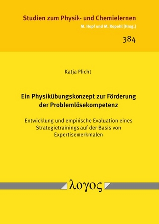 Ein Physikübungskonzept zur Förderung der Problemlösekompetenz