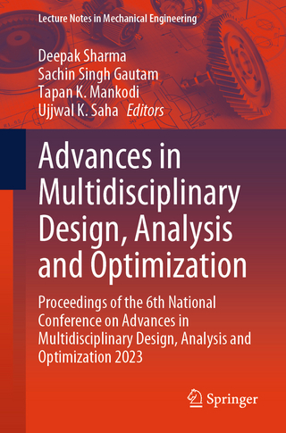 Advances in Multidisciplinary Design, Analysis and Optimization