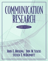 Communication Research - Hocking, John E.; Stacks, Don W.; McDermott, Steven T.