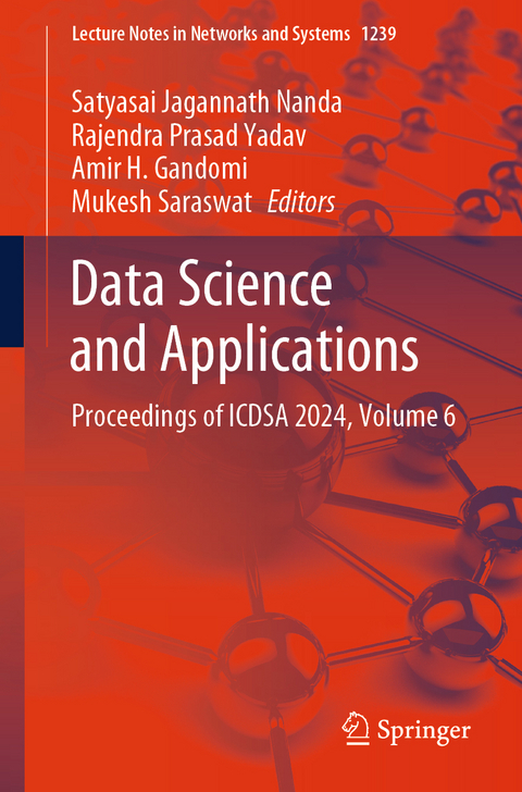 Data Science and Applications - 