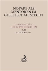 Notare als Mentoren im Gesellschaftsrecht - 
