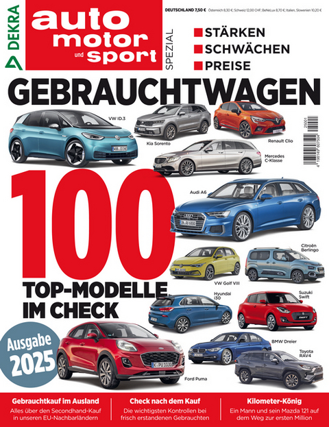 auto motor sport Spezial - Gebrauchtwagen 2025