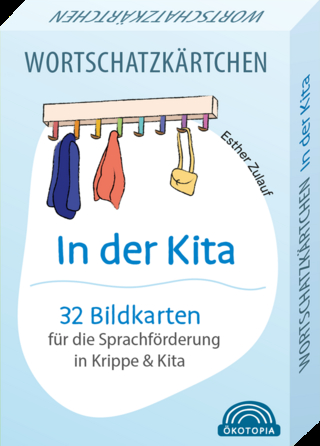 Wortschatzkärtchen: In der Kita