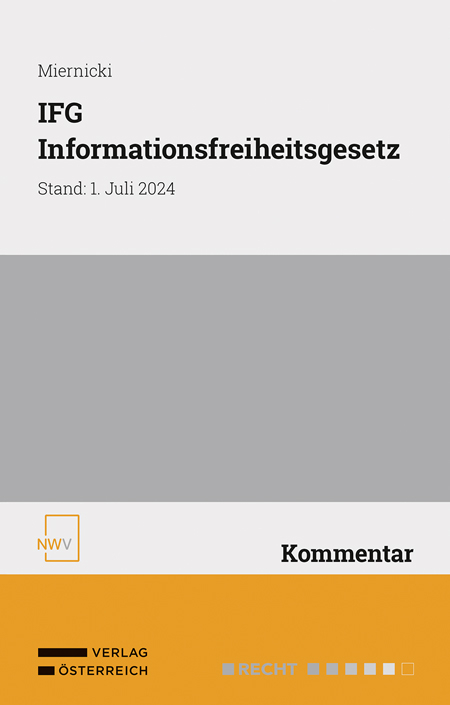 IFG &ndash; Informationsfreiheitsgesetz - Georg Miernicki