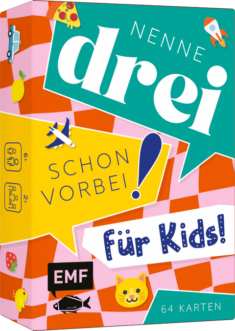Kartenspiel: Nenne drei - schon vorbei! ... f&uuml;r Kids!