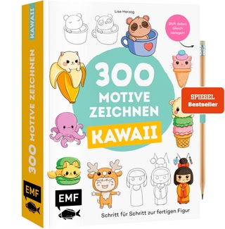 300 Motive zeichnen – Kawaii