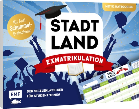 Stadt, Land, Exmatrikulation - Der Spieleklassiker f&uuml;r Studentinnen und Studenten