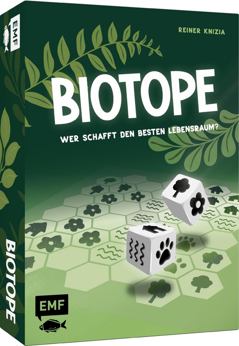 W&uuml;rfelspiel: Biotope - Wer schafft den besten Lebensraum? - Reiner Knizia