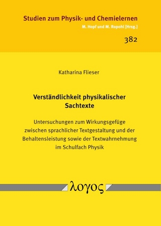 Verständlichkeit physikalischer Sachtexte