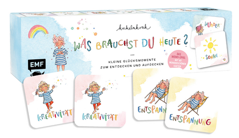 Memo-Spiel: Was brauchst du heute? &ndash; Kleine Gl&uuml;cksmomente zum Entdecken und Aufdecken