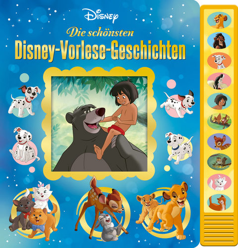 Disney - Die sch&ouml;nsten Disney-Vorlese-Geschichten - Pappbilderbuch zum Vorlesen - Soundbuch mit 10 tollen Ger&auml;uschen - 