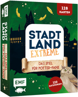 Kartenspiel: Stadt, Land, Extreme - Das inoffizielle Spiel f&uuml;r Harry Potter-Fans mit 128 Karten