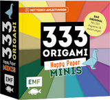 333 Origami Minis &ndash; Happy Paper &ndash; Dein dekorativer Wendeblock zum kreativen Falten & Notieren - 