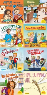 Pixi-8er-Set 304: In die Schule mit Pixi (8x1 Exemplar) -  diverse