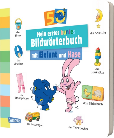 Mein erstes buntes Bildw&ouml;rterbuch mit Elefant und Hase