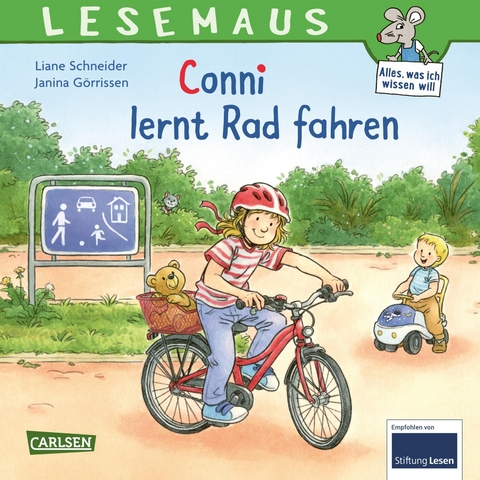 LESEMAUS 39: Conni lernt Rad fahren - Liane Schneider