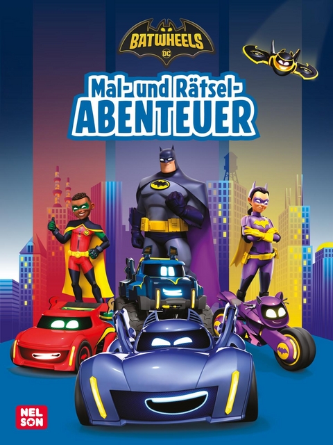 DC Batwheels: Mal- und R&auml;tselabenteuer