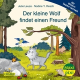 Maxi Pixi 470: Der kleine Wolf findet einen Freund - Julie Leuze
