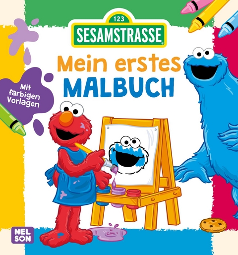 Sesamstra&szlig;e: Mein erstes Malbuch