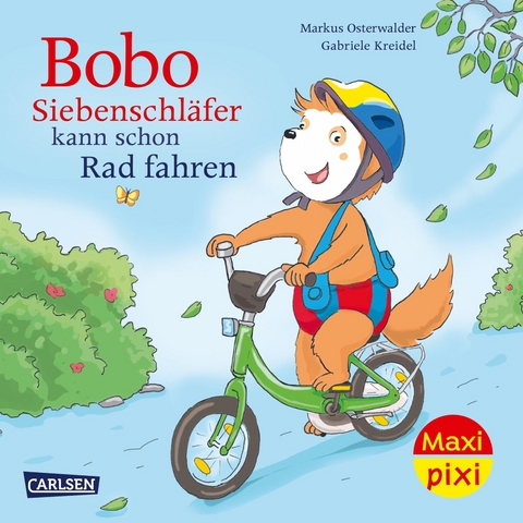 Maxi Pixi 486: Bobo Siebenschl&auml;fer kann schon Rad fahren - Markus Osterwalder