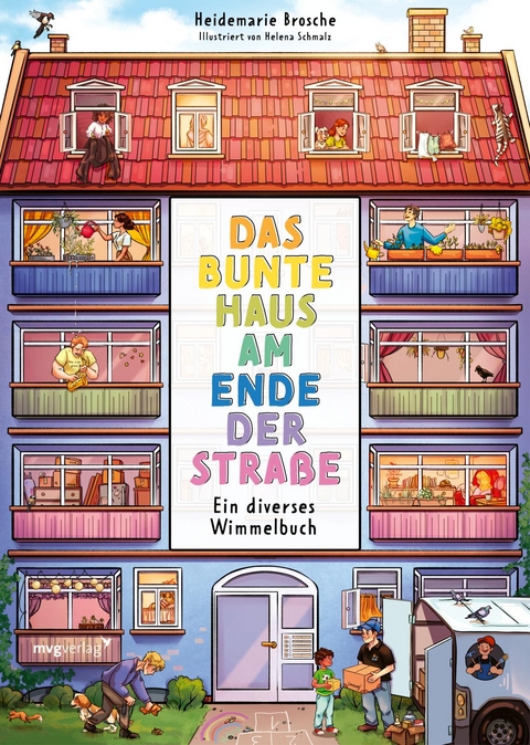 Das bunte Haus am Ende der Stra&szlig;e