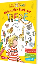 Conni Gelbe Reihe (Besch&auml;ftigungsbuch): Mein cooler Block der Tiere - Hanna S&ouml;rensen