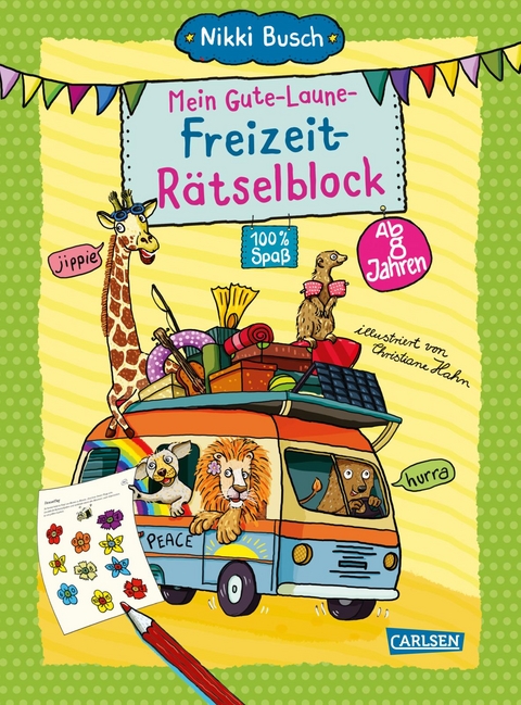 R&auml;tselspa&szlig; Grundschule: Mein Gute-Laune-Freizeit-R&auml;tselblock - Nikki Busch