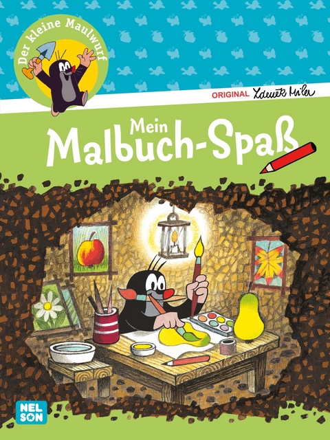 Der kleine Maulwurf: Mein Malbuch-Spa&szlig;