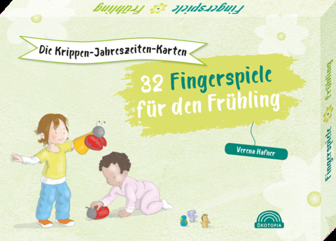 Die Krippen-Jahreszeiten-Karten: 32 Fingerspiele f&uuml;r den Fr&uuml;hling - Verena Hafner