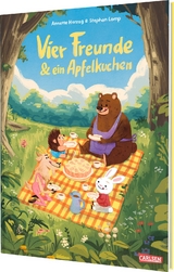 Vier Freunde und ein Apfelkuchen - Annette Herzog