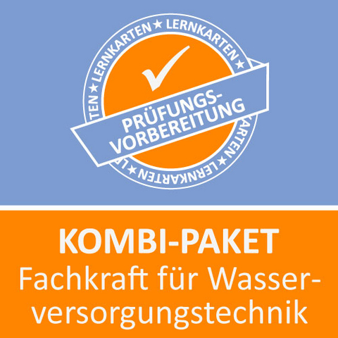 Kombi-Paket Fachkraft f&uuml;r Wasserversorgungstechnik - Lernkarten - Jennifer Christiansen