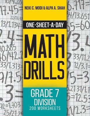 One-Sheet-A-Day Math Drills - Neki C Modi, Alpa a Shah