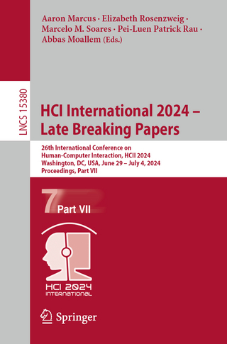 HCI International 2024 – Late Breaking Papers