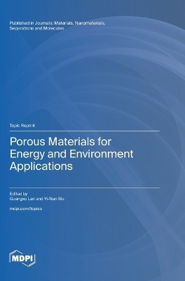 Porous Materials for Energy and Environment Applications