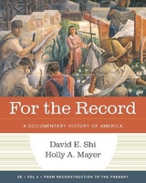 For the Record - Shi, David E.; Mayer, Holly A.