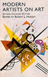 Modern Artists on Art - Slomson, A B; Herbert, Robert L.