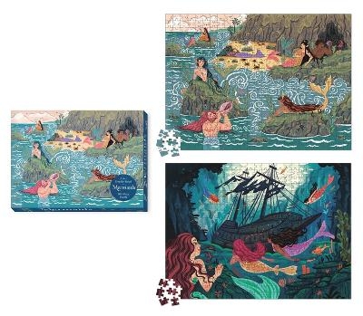 Mermaids 2-in-1 Double-Sided 500-Piece Puzzle - Running Press