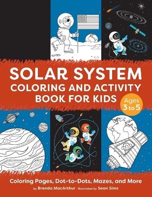 Solar System Coloring and Activity Book for Kids