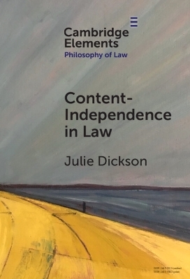 Content-Independence in Law - Julie Dickson