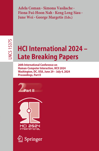 HCI International 2024 – Late Breaking Papers