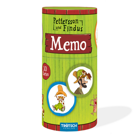 Tr&ouml;tsch Pettersson und Findus Memo Spiel - 