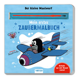 Tr&ouml;tsch Der kleine Maulwurf Malbuch mit Pinsel Mein erstes Zaubermalbuch - 
