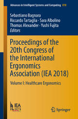 Proceedings of the 20th Congress of the International Ergonomics Association (IEA 2018) - 
