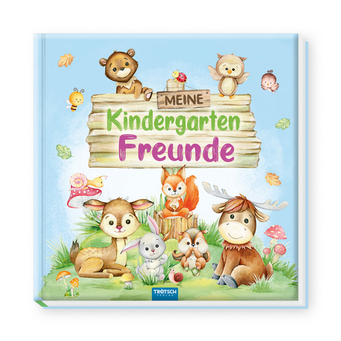 Tr&ouml;tsch Freundebuch Meine Kindergartenfreunde Waldfreunde - 