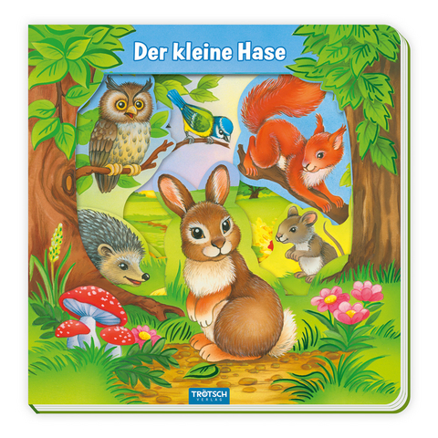 Tr&ouml;tsch Der Kleine Hase Fensterbuch - 