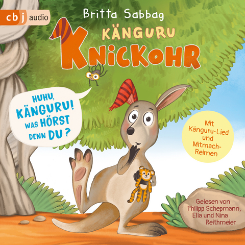 K&auml;nguru Knickohr &ndash; Huhu, K&auml;nguru! Was h&ouml;rst denn du? - Britta Sabbag
