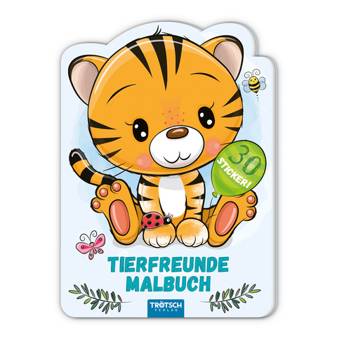 Tr&ouml;tsch Malbuch Tierfreunde-Malbuch - 