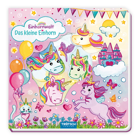 Tr&ouml;tsch Fensterbuch Einhornwelt Das kleine Einhorn - 